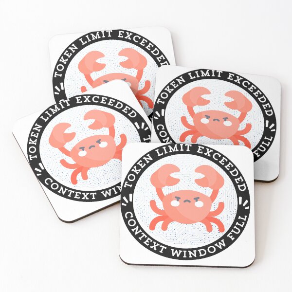Item preview, Token limit exceeded - Context window full designed and sold by Wear your geek.