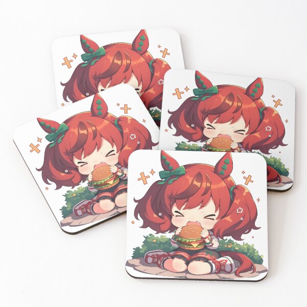 Item preview, Nice Nature Uma Musume Chibi Burger Picnic Energy designed and sold by earlobejerk.