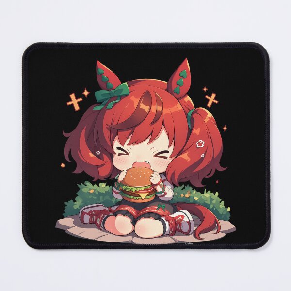 Item preview, Nice Nature Uma Musume Chibi Burger Picnic Energy designed and sold by earlobejerk.