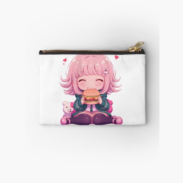 Item preview, Chiaki Nanami Danganronpa Chibi Burger Kawaii Gamer Mood designed and sold by earlobejerk.