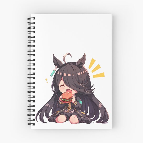 Artikelvorschau, Manhattan Cafe Uma Musume Pretty Derby Chibi Kawaii Burger Ruhiger Anime-Mädchen-Snack entworfen und verkauft von earlobejerk.