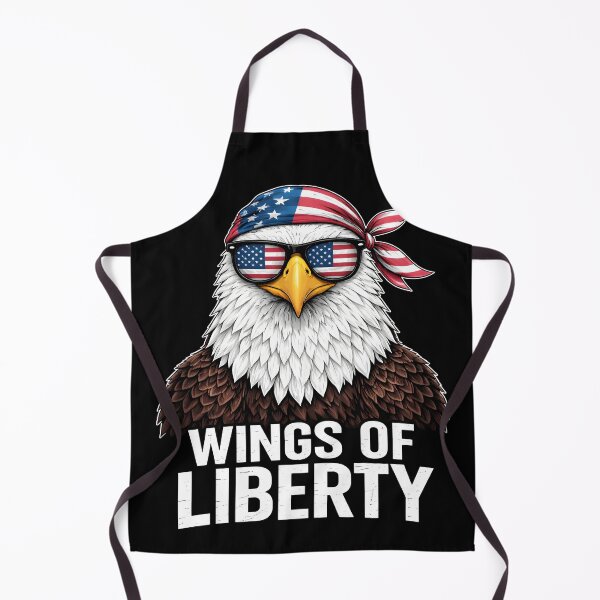 Item preview, Wings of Liberty Eagle Shirt | Patriotic American Bald Eagle USA Flag Sunglasses 4th of July Gift designed and sold by WearVerse440.