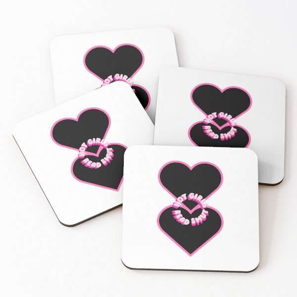 Item preview, Hot Girls Read Books Pink Aesthetic Cute Pastel Colors - For Books Girly Lovers Gifts Funny  designed and sold by MatthewViews.