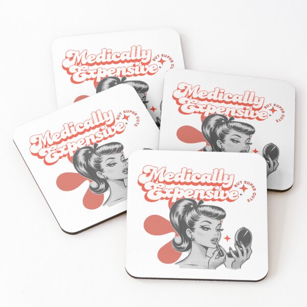 Item preview, Chronic Illness Medically Expensive But Super Cute Retro Glam Pop Art designed and sold by pulse_retail.