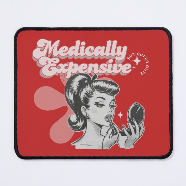 Item preview, Chronic Illness Medically Expensive But Super Cute Retro Glam Pop Art designed and sold by pulse_retail.