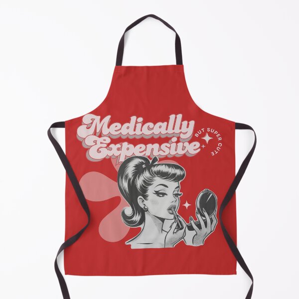 Item preview, Chronic Illness Medically Expensive But Super Cute Retro Glam Pop Art designed and sold by pulse_retail.