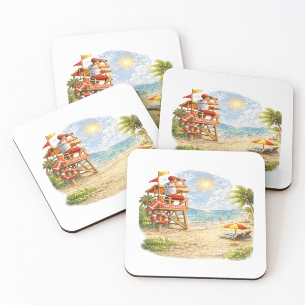 Item preview, Lifeguard Watching the Beach – Summer Rescue designed and sold by RipantinaFantasy .