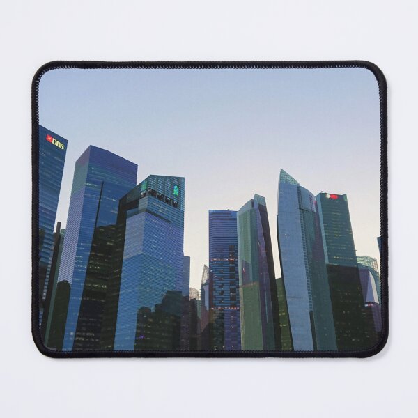 Item preview, City skyscraper scene Singapore designed and sold by - Designspace -.