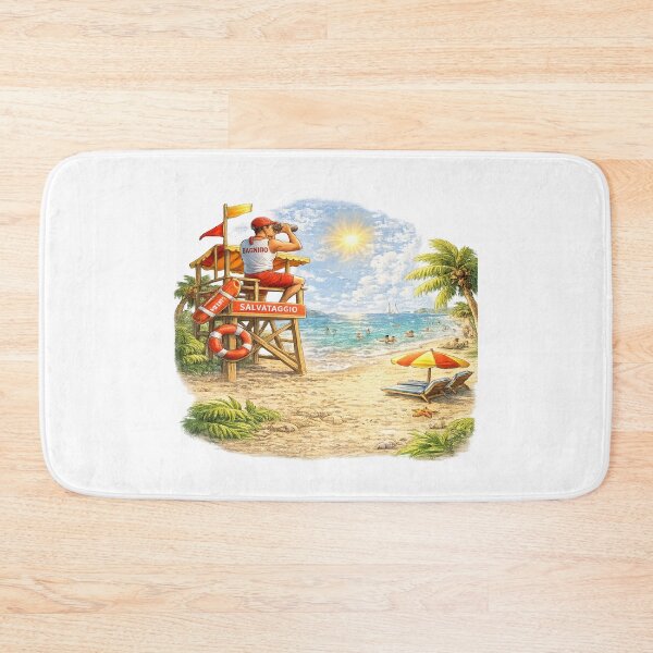 Item preview, Lifeguard Watching the Beach – Summer Rescue designed and sold by RipantinaFantasy .