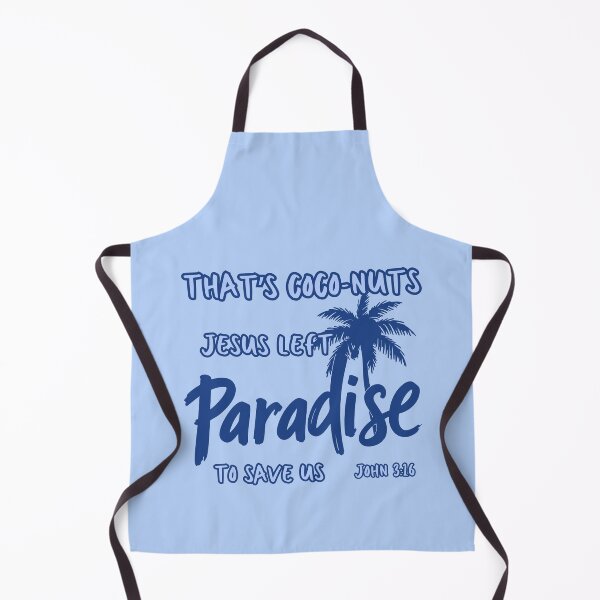 Item preview, That's Coconuts Jesus Loves and Saves John 3:16 Tropical Beach Summer Paradise Palm Tree designed and sold by Forevermore.