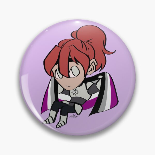Item preview, Raimar Asexual Flag Chibi Design designed and sold by PixelShip101.