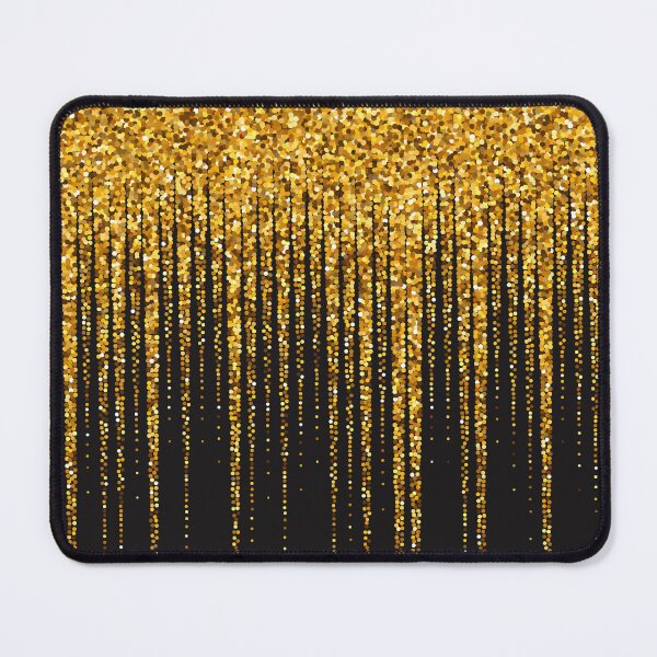 Item preview, Luxury Gold Glitter Rain Cascading Strands designed and sold by SolutionsArt.