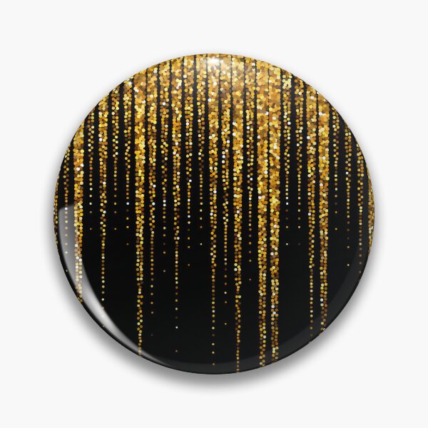 Item preview, Luxury Gold Glitter Rain Cascading Strands designed and sold by SolutionsArt.
