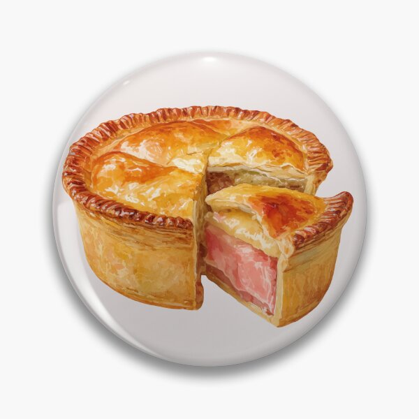 Item preview, Circular British Pork Pie designed and sold by Violet Peonies.