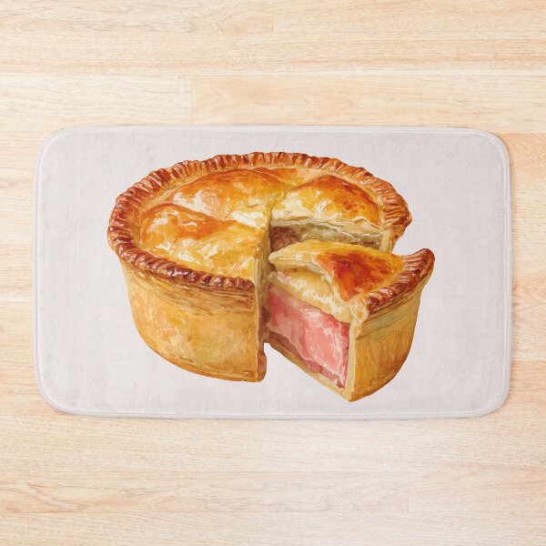 Item preview, Circular British Pork Pie designed and sold by Violet Peonies.