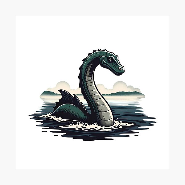 Item preview, Loch Ness Monster designed and sold by PjSwiss.