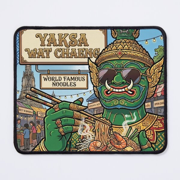 Item preview, Yaksha Wat Chaeng Pad Thai Stall - Thai Street Food Giant designed and sold by SiamSuay Studio..
