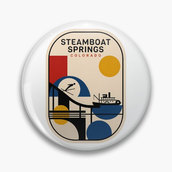 Item preview, Retro Steamboat Springs Colorado Ski Jumper Steamboat designed and sold by k3rstman1.