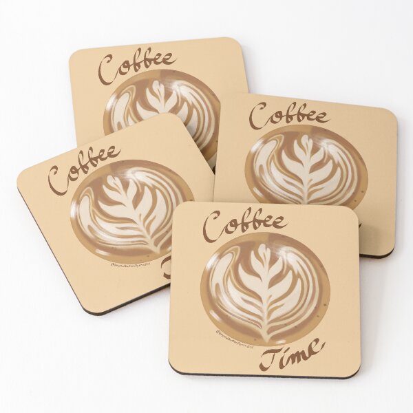 Item preview, Coffee Time! Latte Art designed and sold by KrystalBStudios.