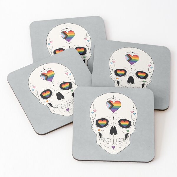 Item preview, Pride Sugar Skull simple designed and sold by Terra Nova Collective.