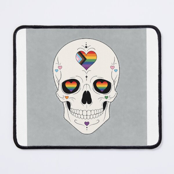 Item preview, Pride Sugar Skull simple designed and sold by Terra Nova Collective.