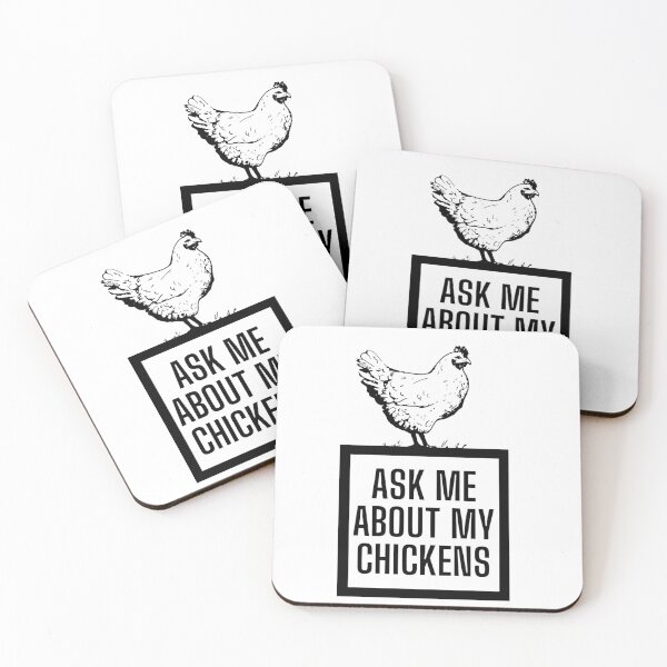 Item preview, Ask me about my chickens! designed and sold by Crushonnature.
