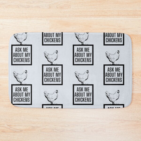 Item preview, Ask me about my chickens! designed and sold by Crushonnature.