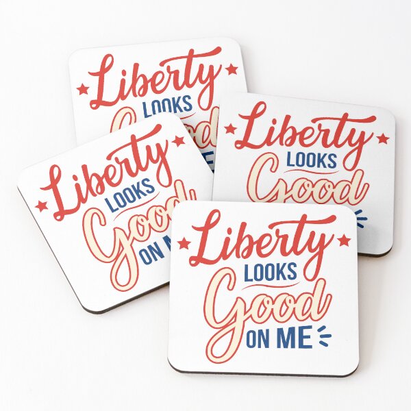 Item preview, Liberty Looks Good On Me Patriotic 4th of July USA Independence Day designed and sold by nunkioceani.