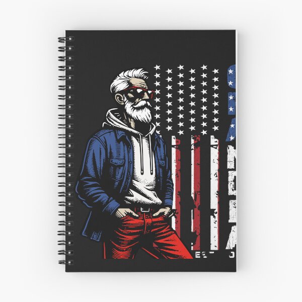 Item preview, Stylish Bearded Grandpa Patriotic Graphic designed and sold by Tsugraf Designs.
