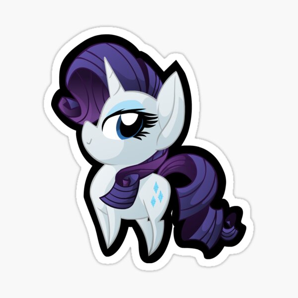 Chibi Rarity Sticker