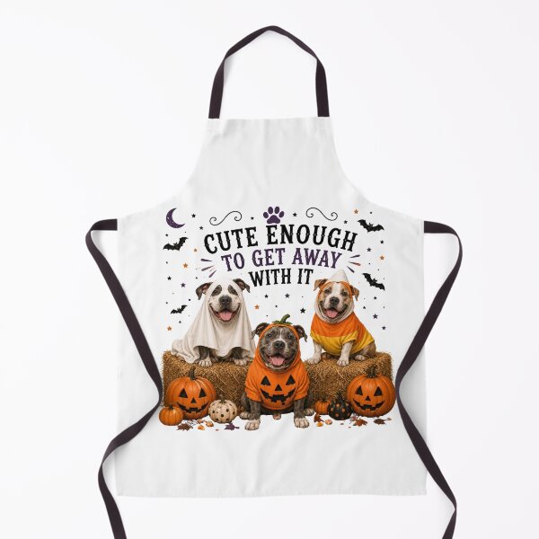 Item preview, Funny Halloween Pit Bull Trio designed and sold by HippyRikky.