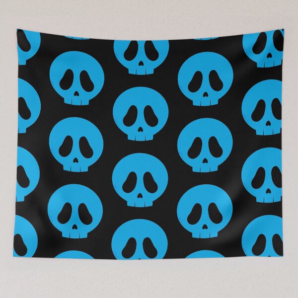 Item preview, Sarah's Signature Blue Skull (updated version) designed and sold by Wlhcomics.