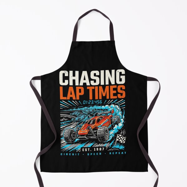 Item preview, Chasing Lap Times - RC Racing Vintage Retro designed and sold by No Excuses Supply.
