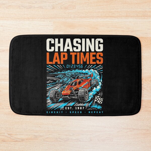 Item preview, Chasing Lap Times - RC Racing Vintage Retro designed and sold by No Excuses Supply.