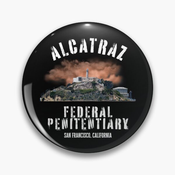 Item preview, Alcatraz Federal Penitentiary (San Francisco, California) Hero Graphic designed and sold by GhostlyWorld.