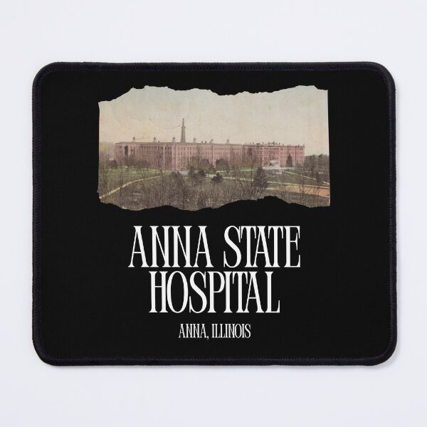 Item preview, Anna State Hospital (Anna, Illinois) Hero Graphic designed and sold by GhostlyWorld.