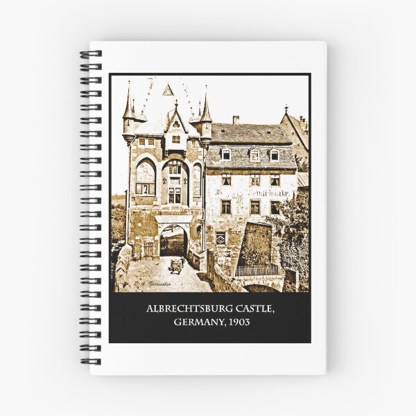 Item preview, Albrechtsburg, Germany, Castle (Meissen), 1903, Vintage Photograph designed and sold by AMacGPhilly.