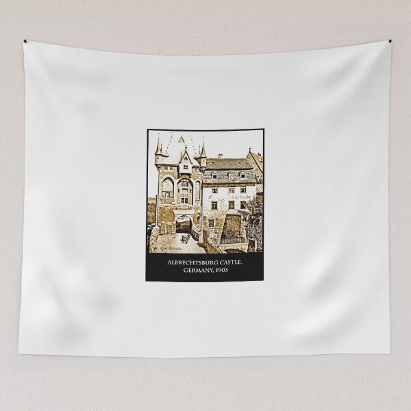 Item preview, Albrechtsburg, Germany, Castle (Meissen), 1903, Vintage Photograph designed and sold by AMacGPhilly.