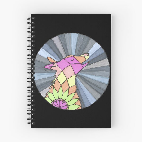 Item preview, Wally The Wolf - Hand Drawn Mandala Mammal designed and sold by AJPrettyObscene.