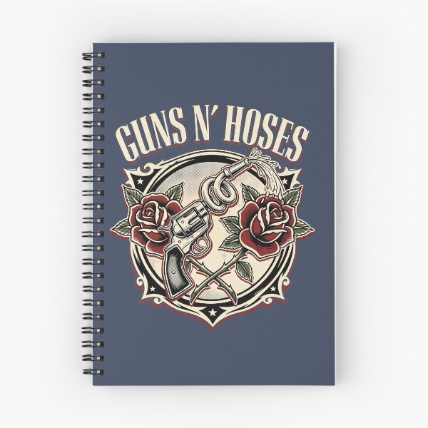 Item preview, Guns N' Hoses — Funny Rock Parody Vintage Design designed and sold by Planet Utoppia.