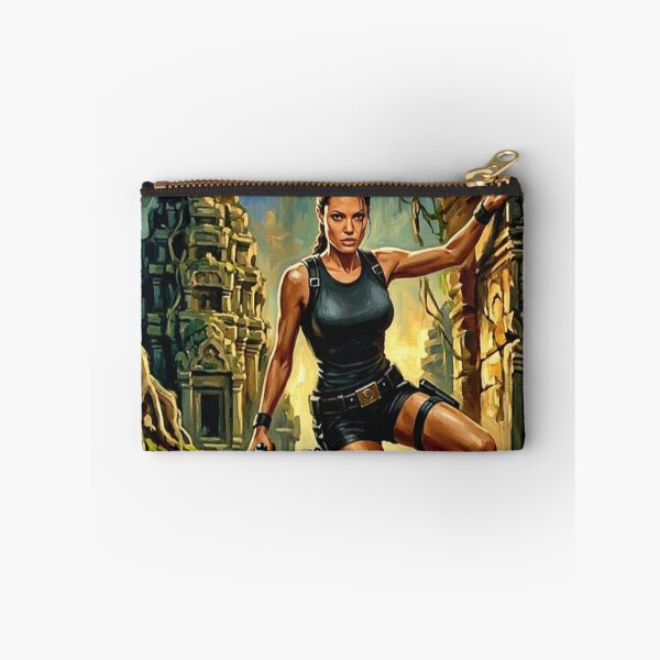Item preview, Lara Croft Tomb Raider Retro Action Movie Art Poster designed and sold by Art's Diner.