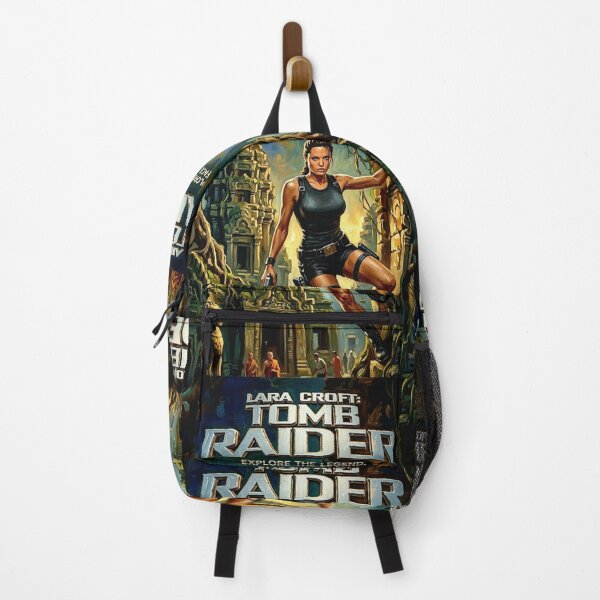 Item preview, Lara Croft Tomb Raider Retro Action Movie Art Poster designed and sold by Art's Diner.