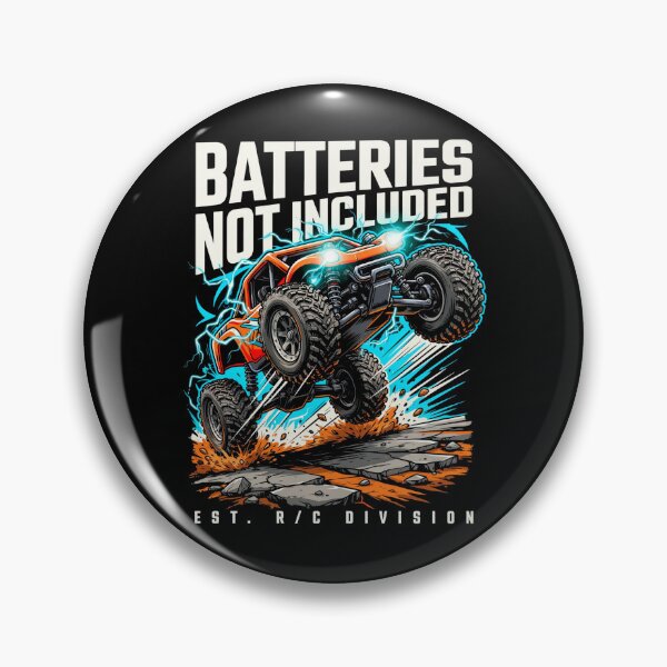 Item preview, Batteries Not Included - RC Racing Funny Vintage designed and sold by No Excuses Supply.