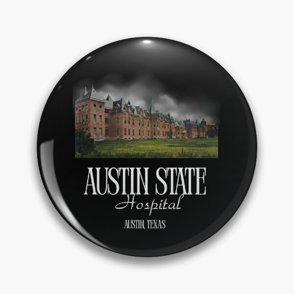 Item preview, Austin State Hospital (Austin, Texas) Hero Graphic designed and sold by GhostlyWorld.
