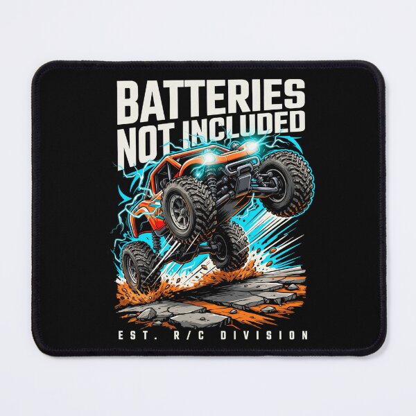 Item preview, Batteries Not Included - RC Racing Funny Vintage designed and sold by No Excuses Supply.
