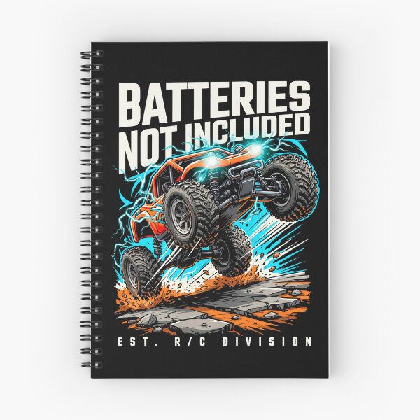 Item preview, Batteries Not Included - RC Racing Funny Vintage designed and sold by No Excuses Supply.