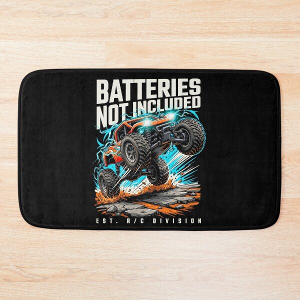 Item preview, Batteries Not Included - RC Racing Funny Vintage designed and sold by No Excuses Supply.