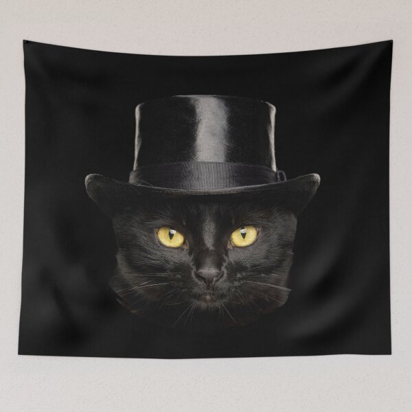 Item preview, The Black Cat In The Hat  designed and sold by Rich Summers Art.