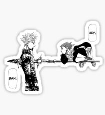 Hey Ban Sticker