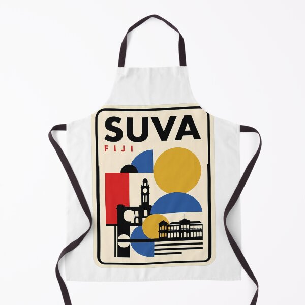 Item preview, Vintage Suva Fiji Bauhaus Geometric Landmarks designed and sold by k3rstman1.